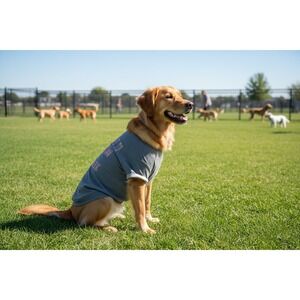 Dog T Shirt Grayson Pup Take Me To The Dog Park Size Large Gray